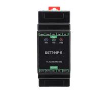 Hamwesh Convertisseur Série isolé TTL, Convertisseur TTL vers RS422 RS485 avec 2 M Bps, Montage sur Rail DIN, qualité Industrielle, Isolation de l'alimentation CC, Module Adaptateur RS485/RS422,
