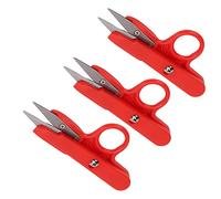 Hamwesh Coupe-Fil, Lame Incisive à Coupe Facile en Acier Inoxydable, Ciseaux à Broder à Lisse, Pince à Couper le Fil avec Coussinet de Protection des Doigts pour la Couture, l'artisanat, le