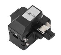 Hamwesh Couperet à Fibre Optique, Angle de 0,5 Degrés de Haute Précision avec 16 Points de Clivage et 80 000 Temps de Coupe, Outil à Fibre Optique, Dénudeur de avec Poubelle pour épissage sur Site et