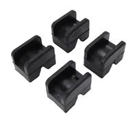 Hamwesh Coussinets de Support de Cric, Motif Rhombique Antidérapant Fendu, Protecteur Universel de Soudure par Pincement en Caoutchouc Robuste, avec Protecteur de Rail de Cadre pour l'entretien du