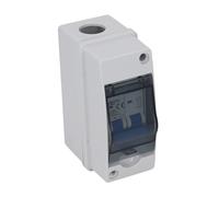 Hamwesh Couvercle Transparent Interrupteur de Déconnexion CC Disjoncteur Miniature Protection IP65 pour la Production D'énergie Solaire à la Maison et en Camping-Car