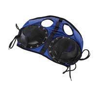 Hamwesh Couvre-Oeil de Cheval, Oeillères de Protection Réglables, Légères et Respirantes, Protection équine avec Demi-Couverture Amovible pour la Contre Le Sable, Le Contrôle des Mouches, Les Courses