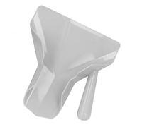 Hamwesh Cuillère à Frites, Cuillère à Pop-corn en ABS Facile à Nettoyer avec Poignée Droite pour Collations, Glaces, Bonbons, Desserts, Produits Secs (poignée unique)