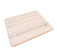 Hamwesh Dessus de Table de Remplacement pour Camping-Car, 22,83 X 23,43 Pouces, Conception Pliable et Entretien Facile, Table de Dinette pour Camping-Car, Dessus de en Bois Massif avec Bord en Métal