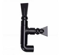 Hamwesh Double Buse pour Aquarium, Connecteur de Sortie d'eau en PVC pour Aquarium, avec Raccord de Sortie Rotatif pour Une Circulation Efficace de l'eau et Une Filtration (Diamètre Externe 23mm/0,9