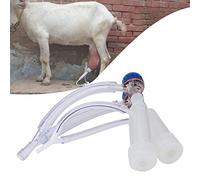 Hamwesh Doublure de Gobelet Trayeur pour Bovins, Caoutchouc à Double Tête pour une Traite Douce et Anti-fuite, Griffe de Traite de Mouton avec Installation Facile pour l'élevage de Bétail à la