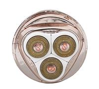 Hamwesh Électricité pour les Femmes, 3 Lames 360 Degrés Épilation des Cheveux avec une Tête Détachable pour les Jambes Bikini Face Lèvres des Cheveux Faciles à Nettoyer