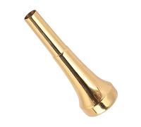 Hamwesh Embouchure de Trompette, Ensemble de 3 Tailles pour les Professionnels Débutants Embouchure de Trompette 3C, de 7C avec Matériau en Laiton plaqué or de Ton Brillant pour les Concerts de (7C)