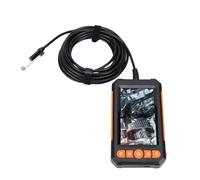 Hamwesh Endoscope Industriel, écran Couleur 4,3 Pouces, Caméra HD 1080P avec 8 Lumières LED Réglables, Câble Semi-dur étanche IP67 de 10 M pour l'inspection de la Plomberie des égouts des Tuyaux de