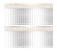 Hamwesh Ensemble D'aiguilles à Coudre en Acier Inoxydable de Haute qualité, 100 Pièces, pour Point de Croix, Usage Domestique, avec Boîte de Rangement (N ° 24)