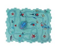 Hamwesh Ensemble de Lecture de Voiture de Piste de Puzzle, DIY Electric Track Puzzle Educational Tout for Kids with Premium Plastic Material