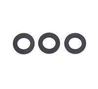 Hamwesh Ensemble de Rondelles d'étanchéité et de Rondelles de Bouchon-ensemble de 12 Pièces en Caoutchouc pour Tuyau D'eau de Robinet avec Anneau, Excellente qualité pour les Attaches et les (#2)