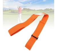 Hamwesh Entraîneur de Swing de Golf, Longueur Réglable en Polyester, Aide à l'entraînement pour l'amélioration de la Mémoire Musculaire, Entraîneur de Charnière de Poignet de Golf avec Sangle