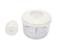 Hamwesh Éplucheur d'ail, Machine à éplucher le Raisin Automatique, Opération en un, 50 W, éplucheur de Fruits électrique avec Lame pour la Cuisine Domestique et un Usage Commercial (WHITE)