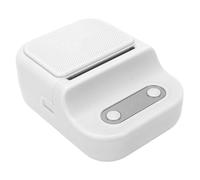 Hamwesh Étiqueteuse, Mini-imprimante d'étiquettes Portable et Compacte avec Impression Thermique APP pour Les Petites Entreprises, Le Bureau, l'école, l'organisation des Vêtements (White)
