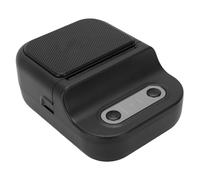 Hamwesh Étiqueteuse, Mini-imprimante d'étiquettes Portable et Compacte avec Impression Thermique APP pour Les Petites Entreprises, Le Bureau, l'école, l'organisation des Vêtements (Black)