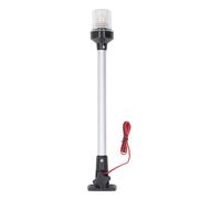 Hamwesh Feu Arrière de Bateau, Feux de Navigation d'ancre à LED étanches IP66 de 16 Pouces, visibilité 2NM à 360 Degrés avec Cordon d'alimentation de 5M pour Ponton Jon Boat Yacht