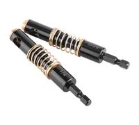 Hamwesh Forets à Charnière en Acier Inoxydable, Noirs, élimination Automatique des Copeaux pour L'assemblage du Bois, du Plastique, des Charnières et du Matériel, Forets 1/4 Pouces 5 Mm pour des (2