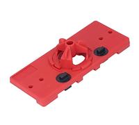 Hamwesh Gabarit de Charnière dissimulé, Guide de Perçage de Scie Cloche de 35 Mm pour Vis de 46 Mm, 48, 52, Gabarit de Charnière de Porte d'armoire, Ensemble de Matériaux ABS avec Tige Fixe et