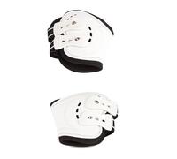Hamwesh Guêtres pour Boulets de Cheval, Bottes de Jambe Arrière Antidérapantes avec Boucle à Bouton Sécurisée, Bottes de Saut d'obstacles Respirantes Doublées en Néoprène avec Protection Contre Les