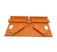 Hamwesh Guide de Coupe d'angle, Guide de Coupe de Boîtier de Porte de Précision à 45 et 90 Degrés, Assistant de pour Scie à Onglet avec Carton Synthétique de 8 Mm et Serrage Réglable, pour Cadre de