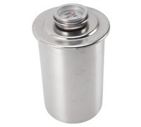 Hamwesh Ham Maker, Presse à Viande en Acier Inoxydable avec Thermomètre pour la Fabrication de Viande de Lunch pour Le Déjeuner, Pot de Chaudière à l'alcoolisme