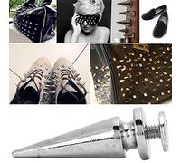 Hamwesh Hamwesh Ensemble de Rivets en Cuivre, Matériau en Cuivre Anti-oxydation et Résistant à la Corrosion 10 X 26 Mm, Rivets Artisanaux en Cuir avec Options Multicolores, Attaches à Goujons en