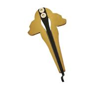 Hamwesh Harpe à Mâchoire Authentique, Harpe à Bouche Ethnique Russe aux Tons Purs, Khomus Traditionnel avec un Design Compact et Portable en Métal et Finition en Métal Lisse pour Débutants, Enfants