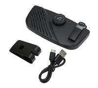 Hamwesh Haut-Parleur Mains Libres BT pour Voiture, Réduction du Bruit BT 5.0 avec Connexion Multipoint et Autonomie de 20 Heures pour Camions, Bus, Camionnettes, Voitures