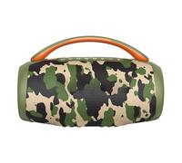 Hamwesh Haut-Parleur Portable, Basses Puissantes de 60 W, Couplage Stéréo sans Fil, Lumières RVB, Batterie 8 000 MAh, pour Fête à la Maison, avec BT 5.3, Léger (Camouflage)
