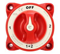 Hamwesh Interrupteur de Déconnexion de Bateau Marin, Interrupteur D'isolation de Mise Hors Tension à 4 Positions de Vitesse, Indice de Démarrage 1200A pour Voitures Modifiées, Matériau en Cuivre étamé