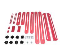 Hamwesh Jauge de Marche D'escalier, Outil de Gabarit de Marche D'escalier en Alliage D'aluminium avec une Conception Innovante pour Mesurer et Rénover Divers Escaliers