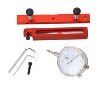 Hamwesh Jauge de Scie à Table, Kit d'indicateur Numérique à Cadran en Alliage d'aluminium de Haute Précision, Jauge à Cadran avec écrou de Nivellement à Piston Réglable pour Aligner les Scies à
