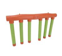 Hamwesh Jeu de Bâtons de Chute, Jouet d'entraînement de Coordination œil-Main Réglable à 3 Niveaux de Vitesse, Jeu de Bâtons Qui Tombent avec Télécommande pour Le Plaisir d'entraînement de (Green)