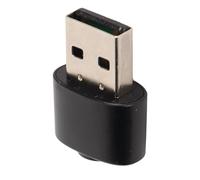 Hamwesh Jiggler de Souris, 2 Modes de Tremblement Indétectables, Dispositif de Déplacement de Souris USB, Shaker de avec Bouton de Commutation pour Garder l'ordinateur éveillé Lors des Réunions,