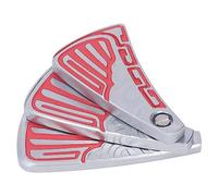 Hamwesh Jouet Fidget en Métal, Curseur Magnétique pour Adultes avec Gadget Cool, Jouet Anti-Stress, de Bureau, Cadeau pour (Rouge)