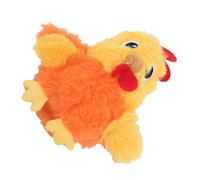 Hamwesh Jouet Grinçant pour Chien en Forme de Poulet, Design Intelligent à économie d'énergie, Jouet Interactif en Peluche pour Chien, Interactif Grinçant avec Matériau en Peluche Sûr pour Le