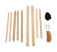 Hamwesh Kit à Tisser de Tissage, Métier à Tisser en Bois en Bois avec un Fonctionnement Simple pour l'artisanat de Bricolage et les Projets d'art Créatifs pour les Enfants et les Experts Débutants