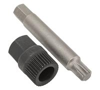 Hamwesh Kit de clé D'alternateur Robuste, Douille Cannelée à 33 Dents, Extracteur de Foret pour Remplacement D'alternateur, adapté pour