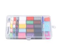 Hamwesh Kit de Couture, Kit de Couture de Voyage Compact et Léger, Mini de avec Couvercle Transparent, Boîte de Rangement pour la Maison, le Bureau et les Voyages