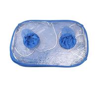 Hamwesh Kit de Culture des Champignons, Tente de Champignons Pliables Portable avec 2 Ports de Bras pour la Culture du Matériau PVC Conteneur de la des