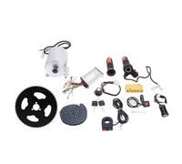 Hamwesh Kit de Moteur sans Balais, 48 V 1000 W 4000 Tr/min, Corps en Aluminium à Faible Bruit, Kit de Moteur électrique 48 V avec Contrôleur, Pignon d'accélérateur pour Scooter électrique, Vélo,