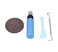 Hamwesh Kit de Pierre de Cueillette, Pierre de Peluche de Rembourrage en Caoutchouc en Latex avec des Tailles de Pores Variables pour Le Soulagement de l'anxiété de Focus pour Les Enfants Adultes