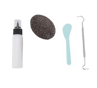 Hamwesh Kit de Ramassage de Pierres, Pierre à Peler en Caoutchouc Latex pour Soulager Le Stress, Jouet pour l'anxiété avec Trous de Poche, pour Enfants et Adultes Souffrant de Dermatillomanie TDAH