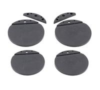 Hamwesh Kit de Réparation de Clapet de Dalot de Bateau, Kit Complet d'étanchéité en Caoutchouc de 1,87 Pouces et 1,57 Pouces avec Bouchons de Dalot et Vannes de Vidange pour la Réparation de Coque