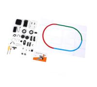 Hamwesh Kit de Voiture Robot AI, Robot de AI Programmable avec Caméra pour Code QR, Reconnaissance Faciale, Suivi de Ligne, évitement d'obstacles, Kit de Voiture Intelligent, de éducatif à Monter