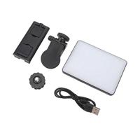 Hamwesh Kit d'éclairage Vidéo, 3 Températures de Couleur étape sans Webcam LED avec Une Charge de Type C pour la Photographie en Streaming Vlogging
