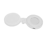 Hamwesh Lampe à Selfie, 3 Températures de Couleur, Anneau Lumineux Pliable pour Téléphone, Lampe à Selfie Magnétique avec Anneau Magnétique pour Selfies, Enregistrement Vidéo, Maquillage, (White)