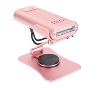 Hamwesh Lampe d'extension de Cheveux, 6 W, 3 Niveaux de luminosité, Lampe à Polymériser LED Portable, à Ongles avec Batterie Rechargeable de 3000 MAh pour Extensions de Cils à Ongles de Salon à (Or