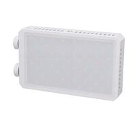 Hamwesh Lampe Vidéo RVB, 40 W, 120 Puces LED à CRI élevé, luminosité 14 000 LX, Grand Angle de Faisceau de 160, Lumière LED Portable avec Support pour Griffe Froide et Chargement de Type C pour la